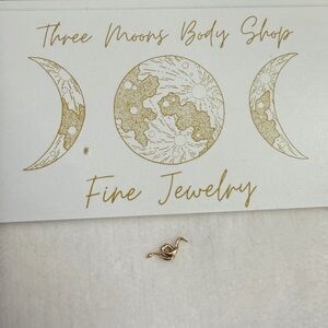 Junipurr Smooth Snake Threadless End Yellow Gold